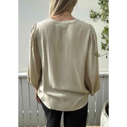 Annika Blouse- Feather Gray