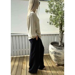 Annika Blouse- Feather Gray