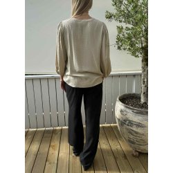 Annika Blouse- Feather Gray