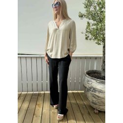 Annika Blouse- Feather Gray
