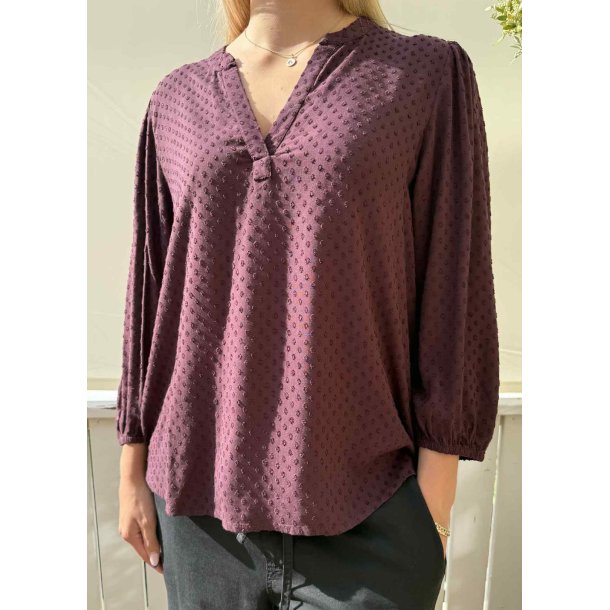 Annika Blouse- Fudge