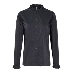 Antoinett Button Shirt- Black