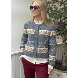 Antoinett Button Shirt- Oyster Gray