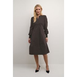 Antoinett Rib Dress-Demitasse