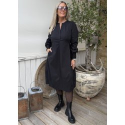 Antoinett Rip Dress- Black