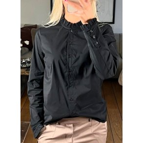 Antoinett Button Shirt- Black