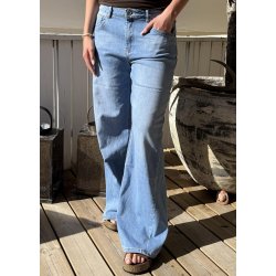 Abarna Loose Fit Jeans- Light Blue