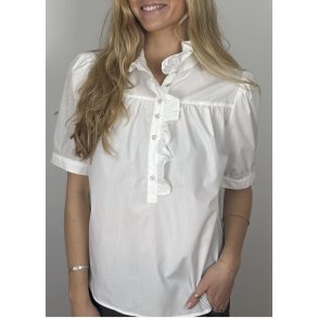 Ariana Similistone Blouse- White