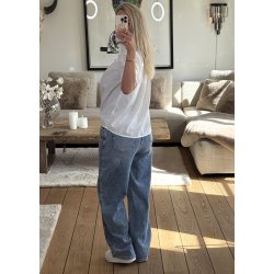 Ariana Similistone Blouse- White M
