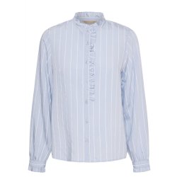 Arin Blouse- Blue/white Stripe