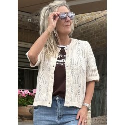 Arona 2/4 Re Knit Cardigan- Bi