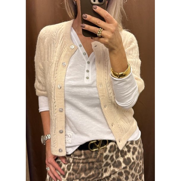 Arona 2/4 Re Knit Cardigan- Bi