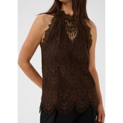 Arto Okram Halter Top- Coffee 