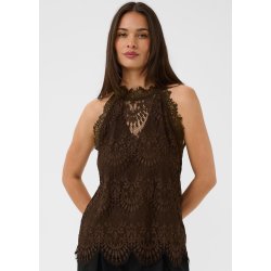 Arto Okram Halter Top- Coffee 