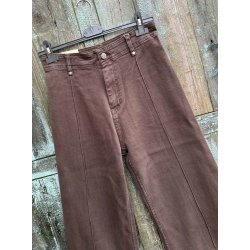 Laulia Stretchy Jeans- Brown