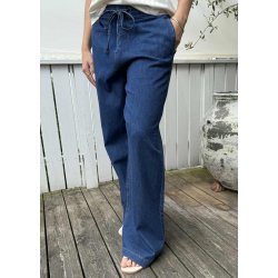 Avril Arpa Pants- Dark Blue wash