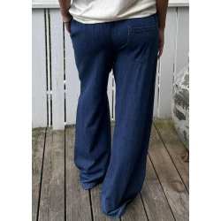 Avril Arpa Pants- Dark Blue wash