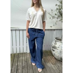 Avril Arpa Pants- Dark Blue wash