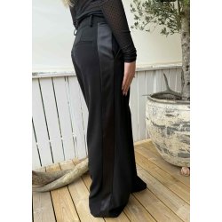 Belle Clara Straight Pants- Black