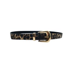 Leopard Belt - Taupe