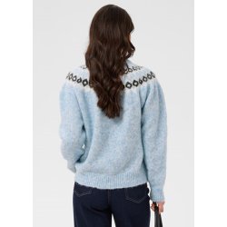  Berta Pullover- Blue Melange 