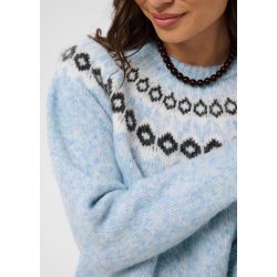  Berta Pullover- Blue Melange 
