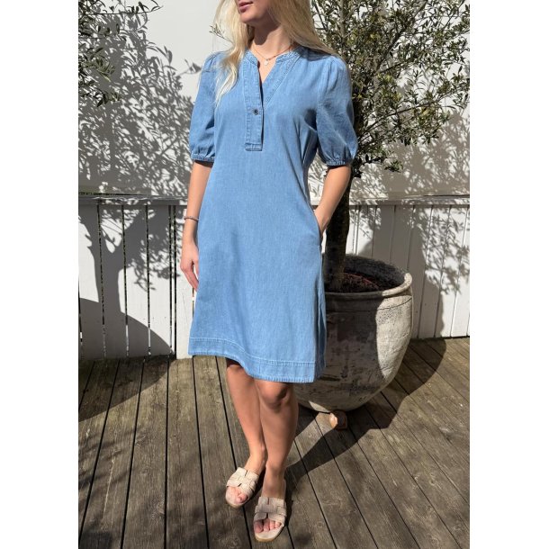 Berteline Arpa ss. Dress- light blu 