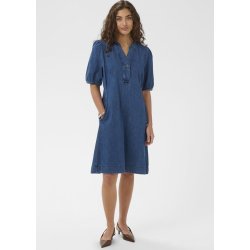 Berteline Arpa ss. Dress- Dark Blue