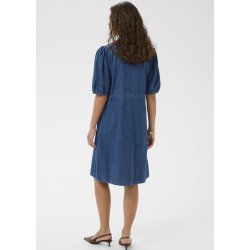 Berteline Arpa ss. Dress- Dark Blue