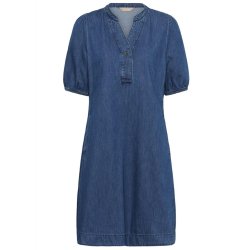 Berteline Arpa ss. Dress- Dark Blue