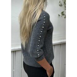 Betty Pullover- Grey melange