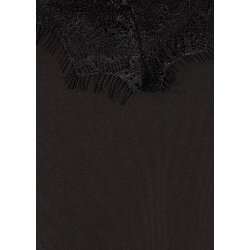 Bicco Lace Strap Top- Black