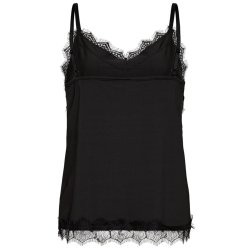 Bicco Lace Strap Top- Black