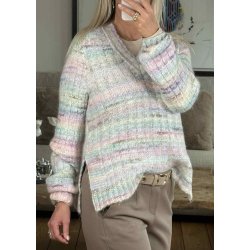 Bilo Pullover- Pink Multi