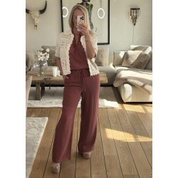 Bindi  S/S  Re Short Cardigan- Birc