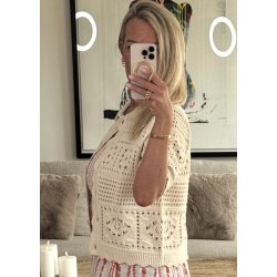 Bindi  S/S  Re Short Cardigan- Birc