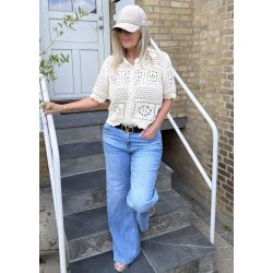 Bindi  S/S  Re Short Cardigan- Birc