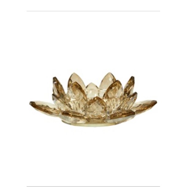 Blomst Fyrfadst. 16x 5x 5- champagn