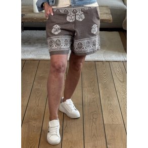 Boho Shorts 55266-  Brown