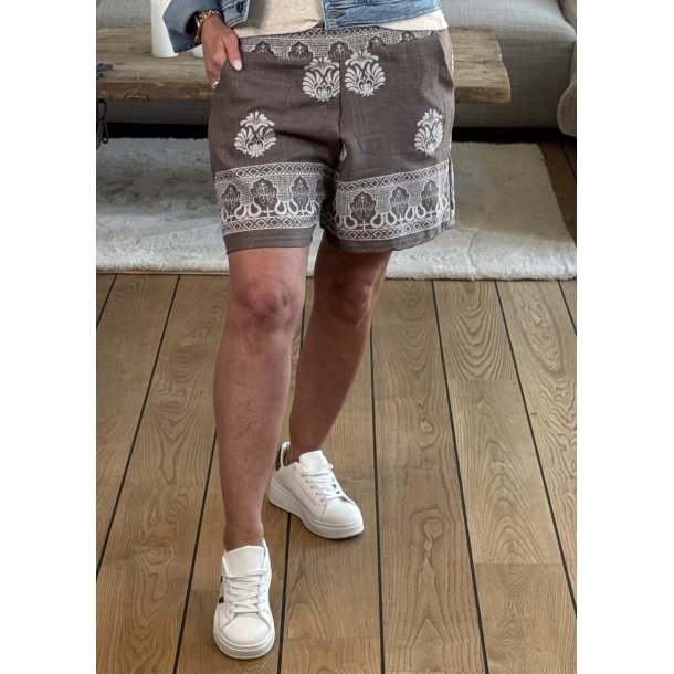 Boho Shorts 55266-  Brown