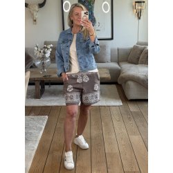 Boho Shorts 55266-  Brown