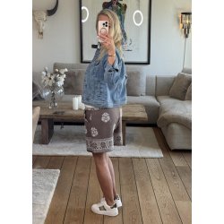 Boho Shorts 55266-  Brown