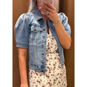 Briana ss Jacket- Light blue wash