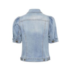 Briana ss Jacket- Light blue wash