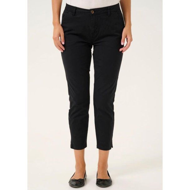 Brita Cropped Pants- Black