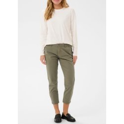 Brita Cropped Pants- Burnt Olive