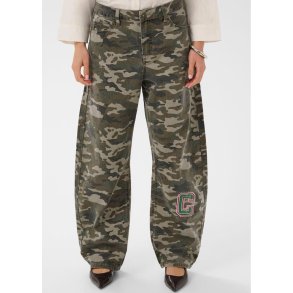 Camilja Barrel Pants- Camouflage