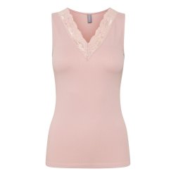 Camilla Rip Top- pale mauve