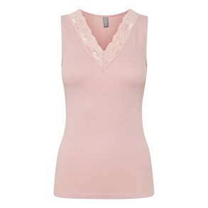 Camilla Rip Top- pale mauve