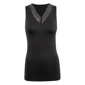 Camilla Rip Top- Black